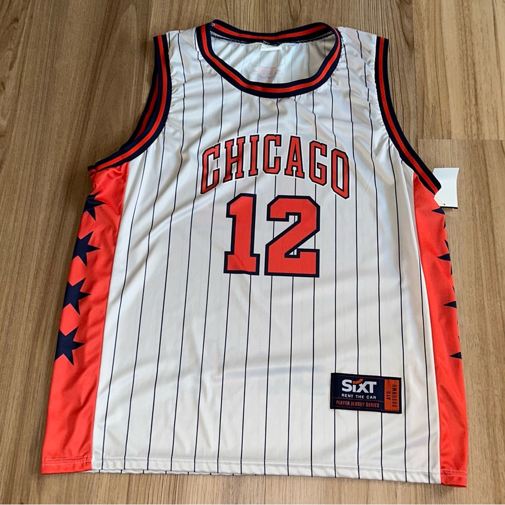 Chicago Bulls Ayo Dosunmu Jersey Player Jersey Series SGA Illini Illinois Large